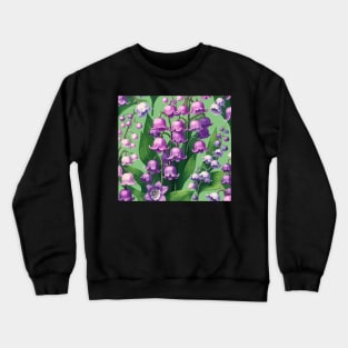 Pink Lily of The Valley Crewneck Sweatshirt